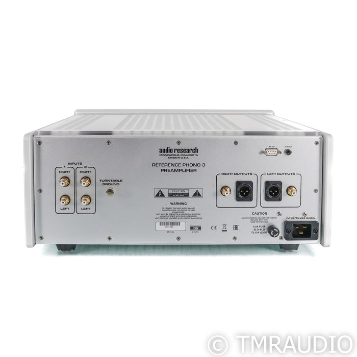 Audio Research Reference Phono 3 MM / MC Phono Tube Preamplifier; Silver