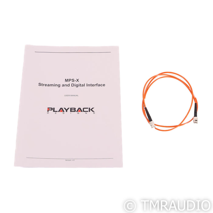 Playback Designs MPS-X Network Streamer / Digital Reclocker