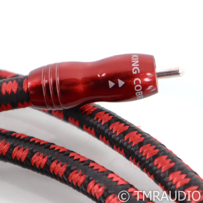 AudioQuest King Cobra RCA Cables; 3m Pair Interconnects