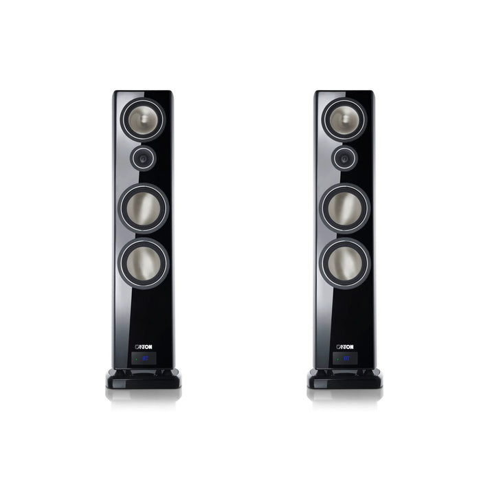 Canton Smart Vento 9 Powered Floorstanding Speakers; Black (New w/ Warranty)