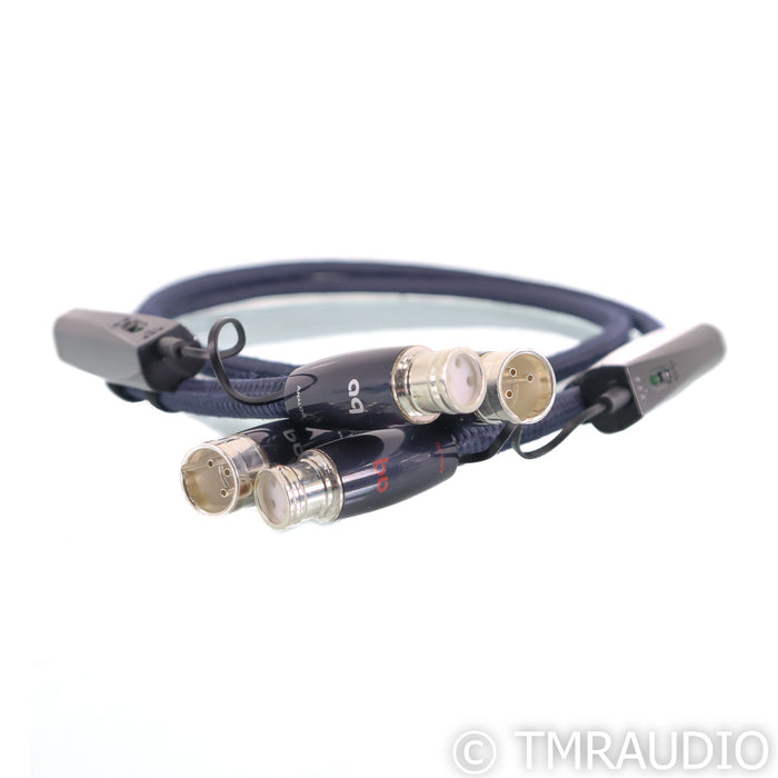 AudioQuest Wild Blue Yonder XLR Cables; 1m Pair Interconnects