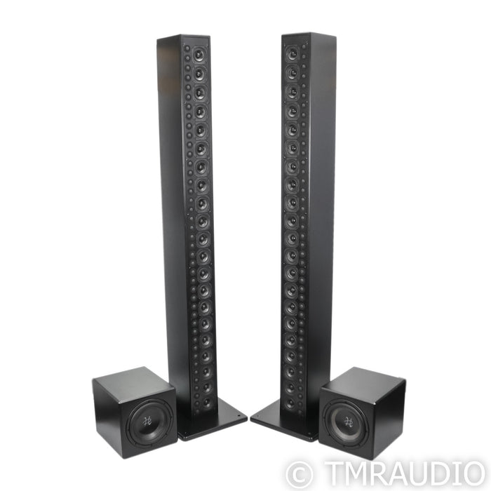 Nearfield Acoustic Pipedream Reference 21 Floorstanding Speakers; (No Grills)