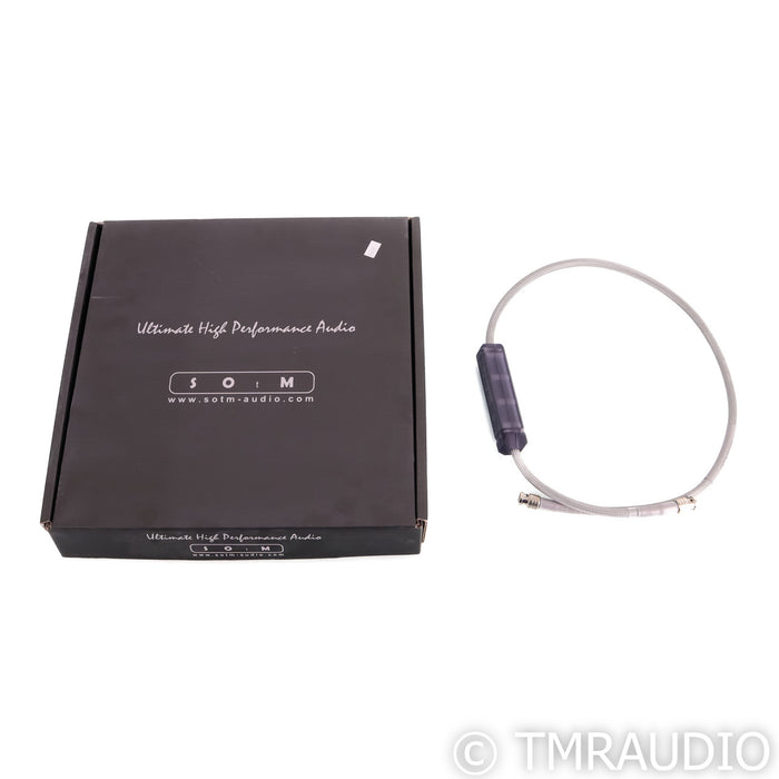 SOtm Filtered dCBL-BNC50 BNC Digital Coaxial Cable; Single 1m Interconnect; 50 ohm