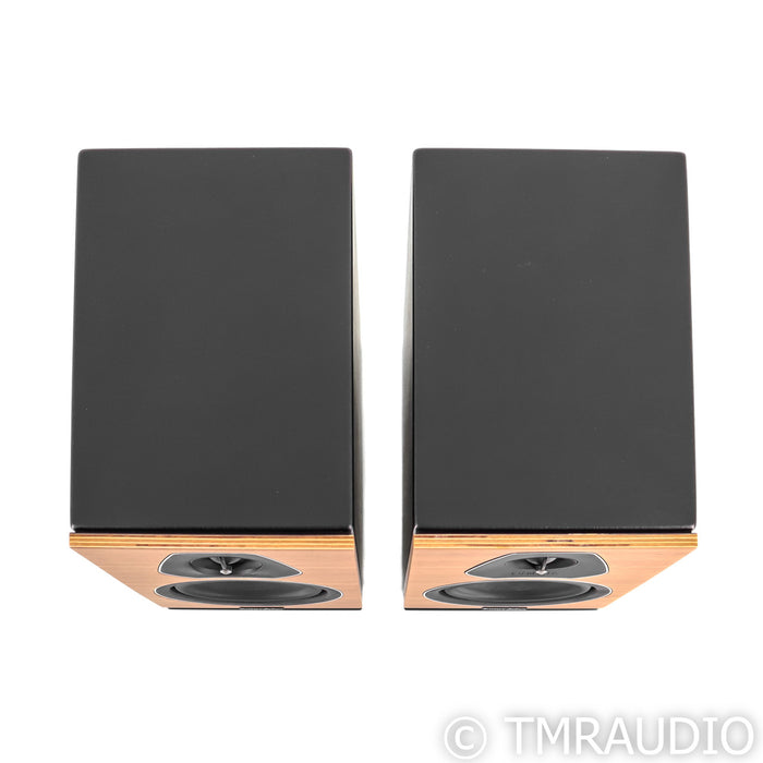 Sonus Faber Lumina II Bookshelf Speakers; Walnut and Leather