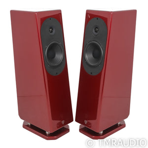 Roman Audio Centurion 2-Way Floorstanding Speakers; Red Pair