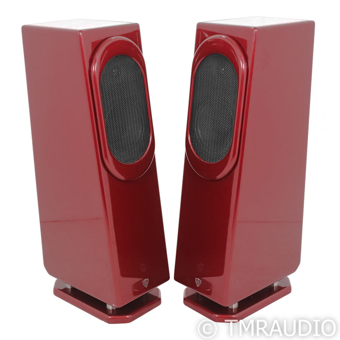 Roman Audio Centurion 2-Way Floorstanding Speakers; Red Pair