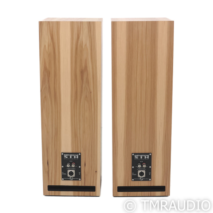 Zu Audio Dirty Weekend Six Supreme Floorstanding Speakers; Hickory Pair