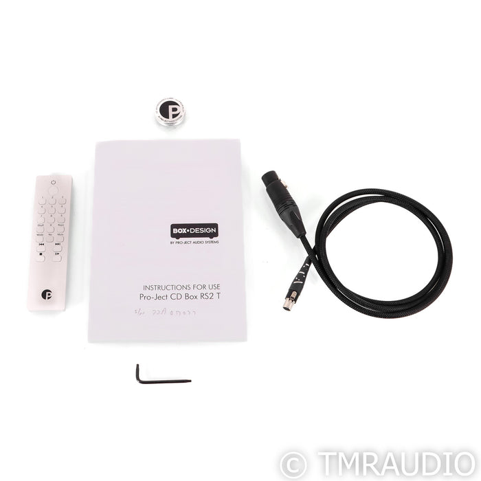 Pro-Ject CD Box RS2-T Transport; RS2T; Linear Tube Audio LPS+