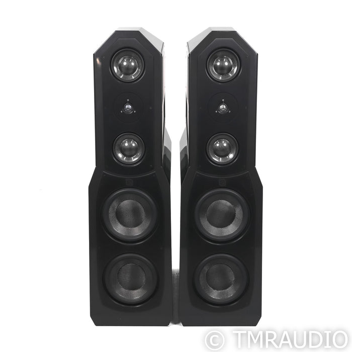 EgglestonWorks Viginti Floorstanding Speakers; Black Pair