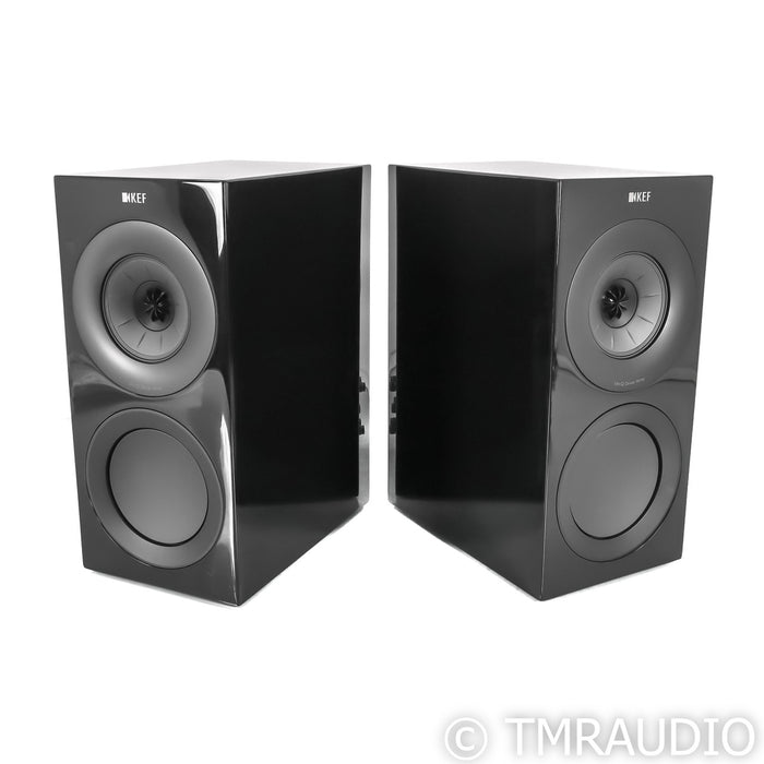 KEF R3 Bookshelf Speakers; Black Gloss Pair