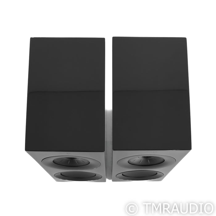 KEF R3 Bookshelf Speakers; Black Gloss Pair