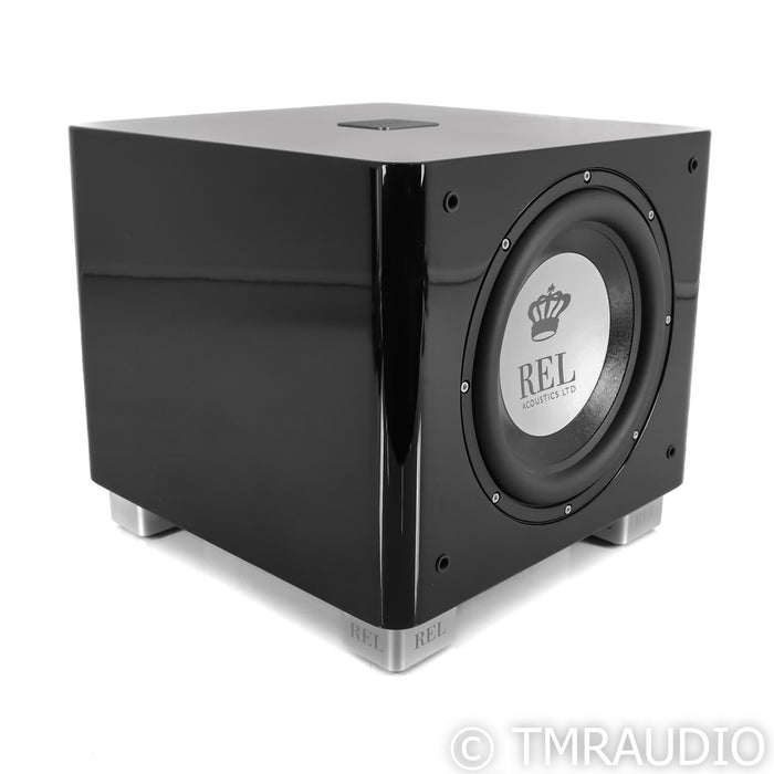 REL T/9x 10" Powered Subwoofer; Black Gloss