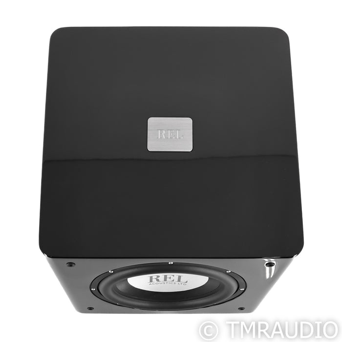 REL T/9x 10" Powered Subwoofer; Black Gloss