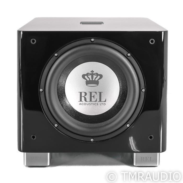 REL T/9x 10" Powered Subwoofer; Black Gloss