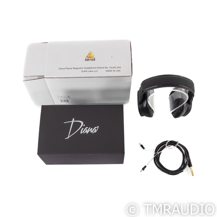 Abyss Diana V2 Open Back Headphones; Black