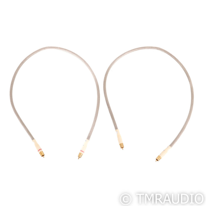 TARA Labs RSC Reference Generation II RCA Cables; 1m Pair Interconnects; Gen2