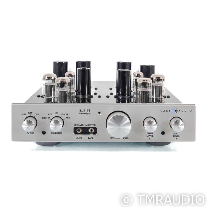 Cary Audio Design SLP-98 Stereo Tube Preamplifier; MM Phono; Silver