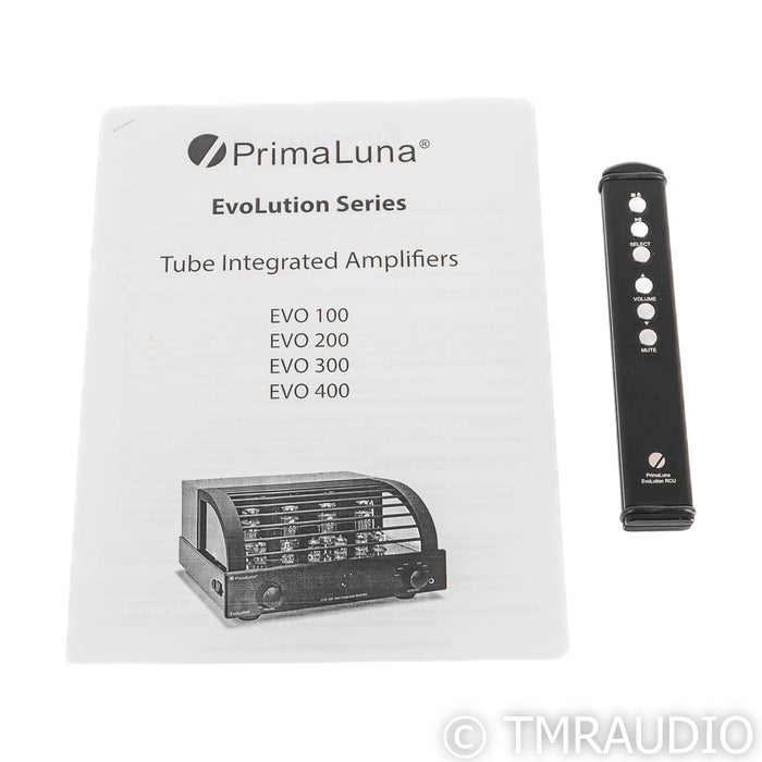 PrimaLuna EvoLution EVO 100 Stereo Tube Integrated Amplifier; EVO100 (No Phono)