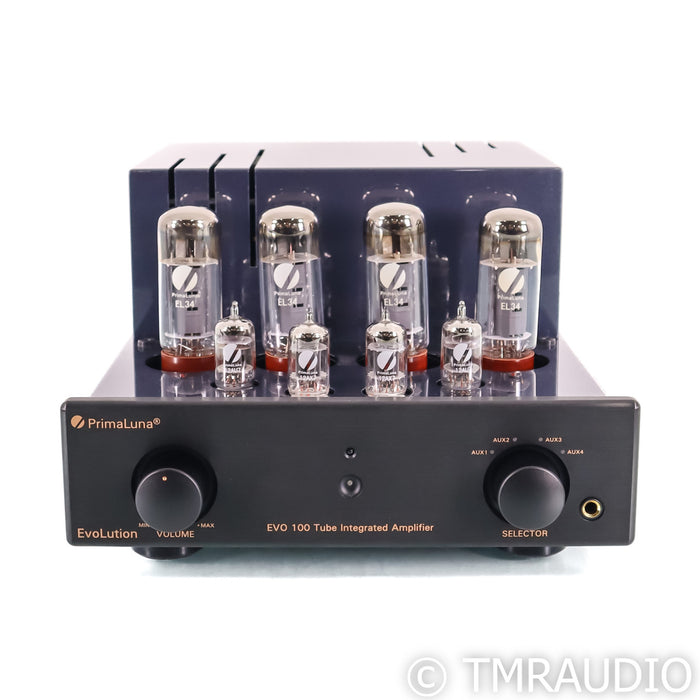 PrimaLuna EvoLution EVO 100 Stereo Tube Integrated Amplifier; EVO100 (No Phono)