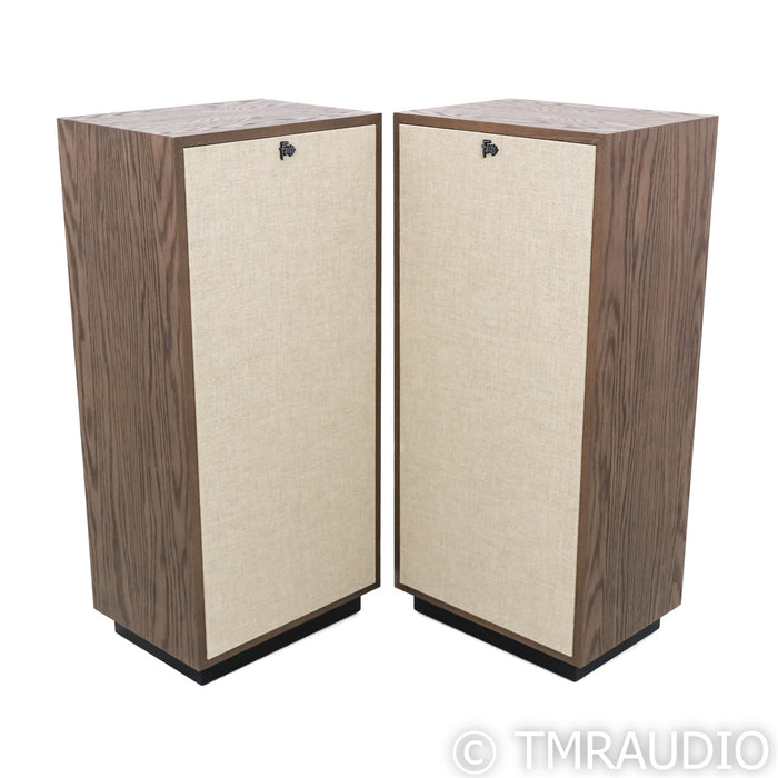 Klipsch Forte IV Floorstanding Speakers; Distressed Oak Pair