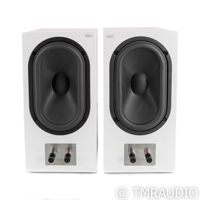 Buchardt Audio S400 MKII Bookshelf Speakers; White Pair