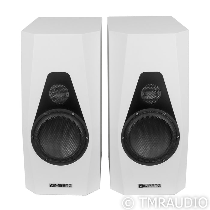 Vimberg Amea Bookshelf Speakers; White Pair