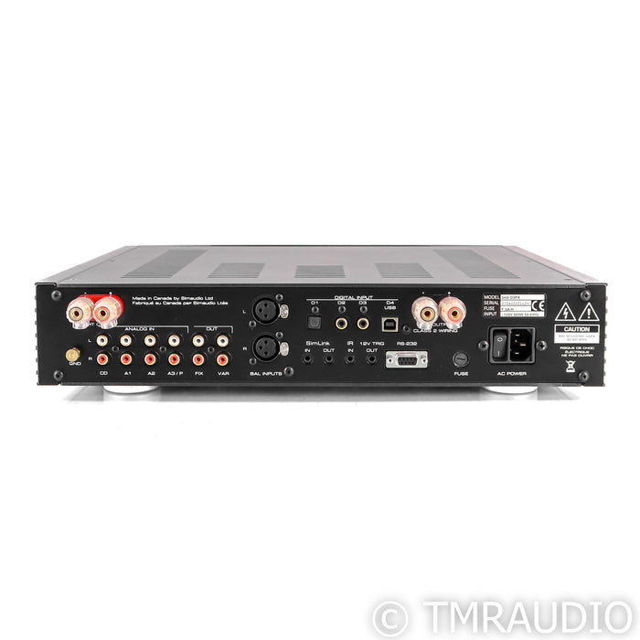 Simaudio Moon 340i D3PX Stereo Integrated Amplifier; No Phono