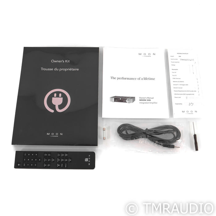 Simaudio Moon 340i D3PX Stereo Integrated Amplifier; No Phono