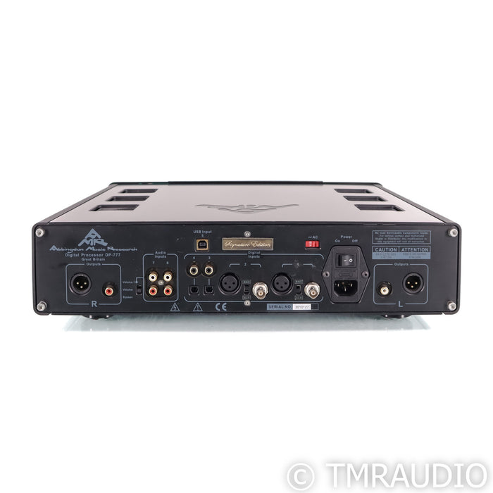 Abbingdon Music Research DP-777 DAC Signature Edition; D/A Converter; SE