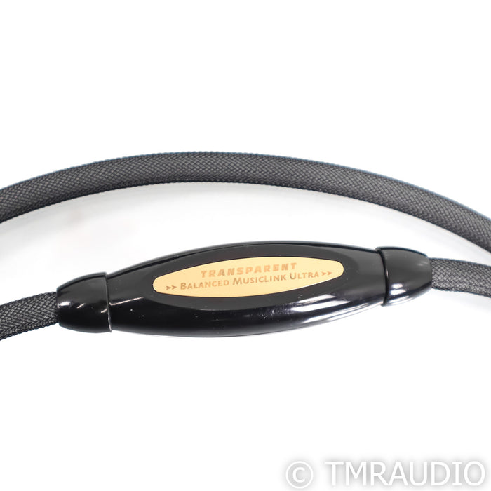 Transparent Audio Balanced MusicLink Ultra XLR Cable; Single 2m Interconnect