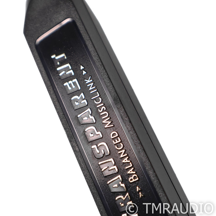 Transparent Audio Balanced MusicLink XLR Cables; 1m Pair Interconnects