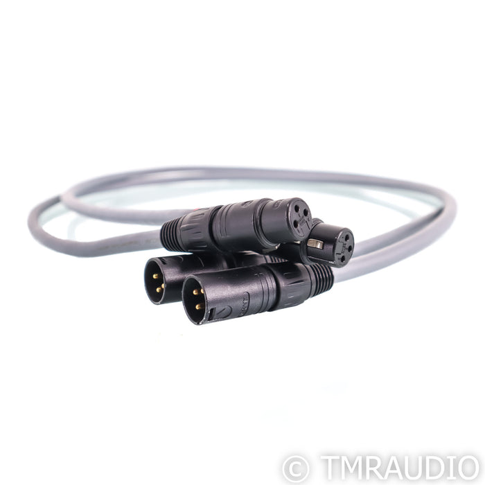 Transparent Audio Balanced MusicLink XLR Cables; 1m Pair Interconnects