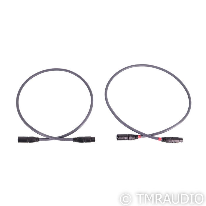 Transparent Audio Balanced MusicLink XLR Cables; 1m Pair Interconnects
