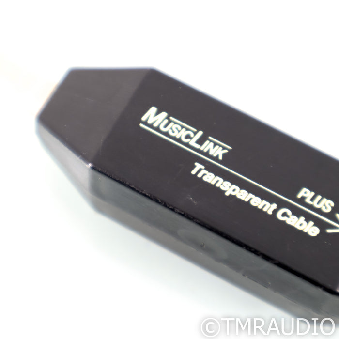 Transparent Audio MusicLink Plus RCA Cables; 1m Pair Interconnects