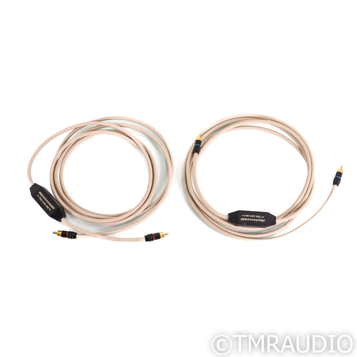 Transparent Audio The Link 200 RCA Cables; 3m Pair Interconnects