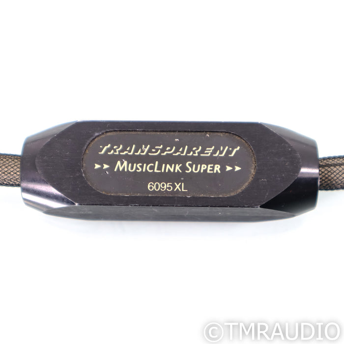 Transparent Audio MusicLink Super RCA Cables; 1m Pair Interconnects