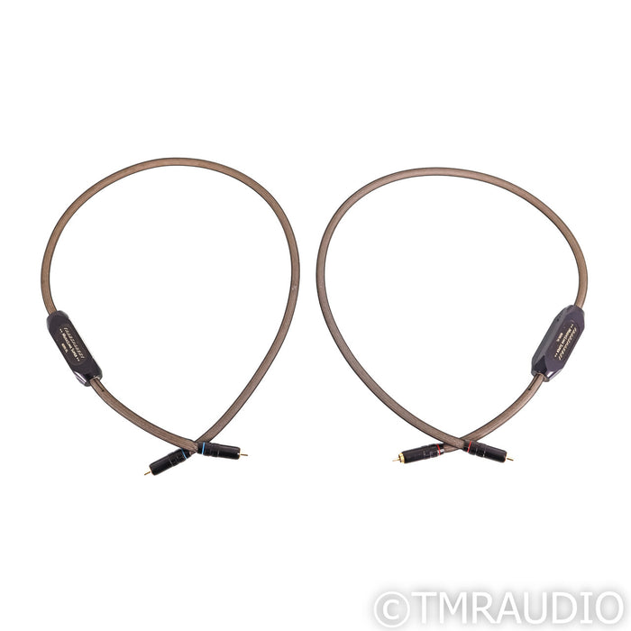 Transparent Audio MusicLink Super RCA Cables; 1m Pair Interconnects