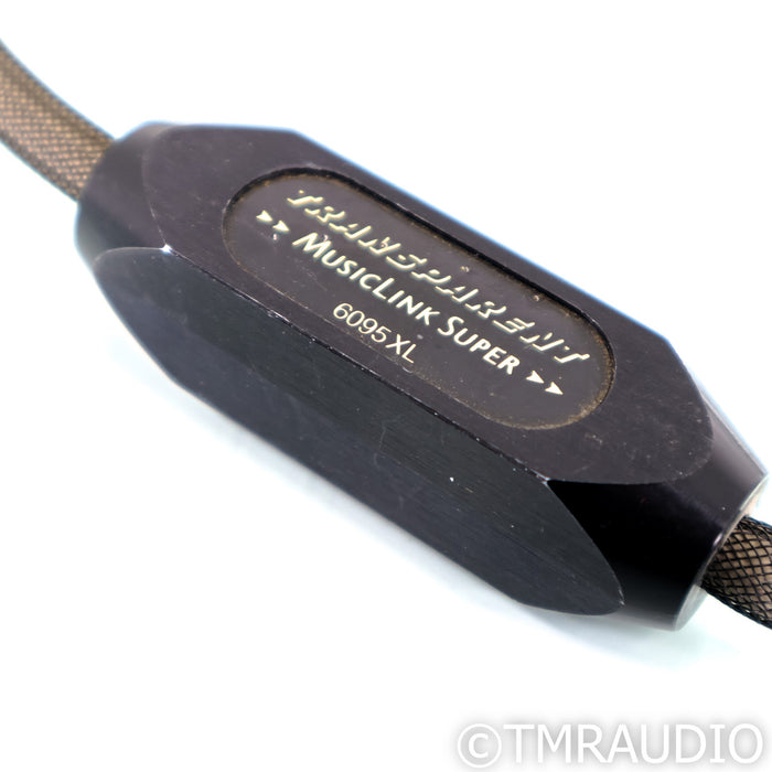 Transparent Audio MusicLink Super RCA Cables; 1m Pair Interconnects