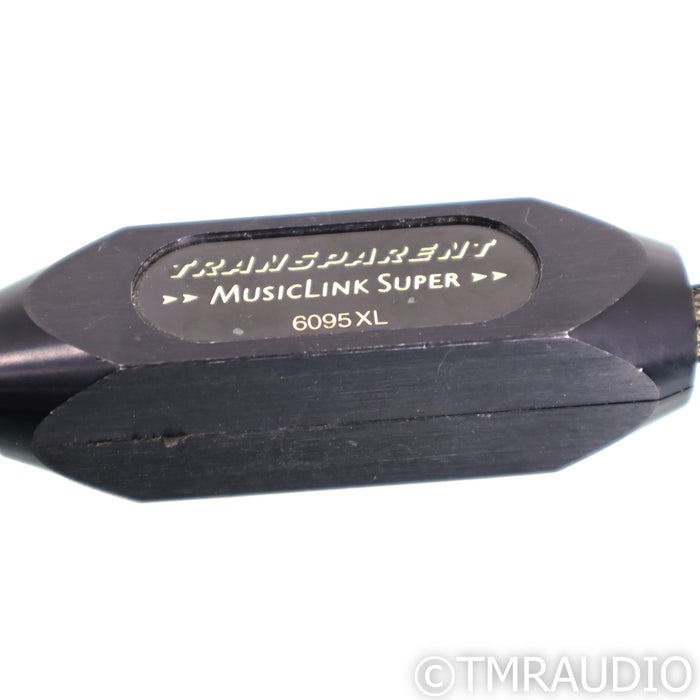 Transparent Audio MusicLink Super RCA Cables; 1m Pair Interconnects