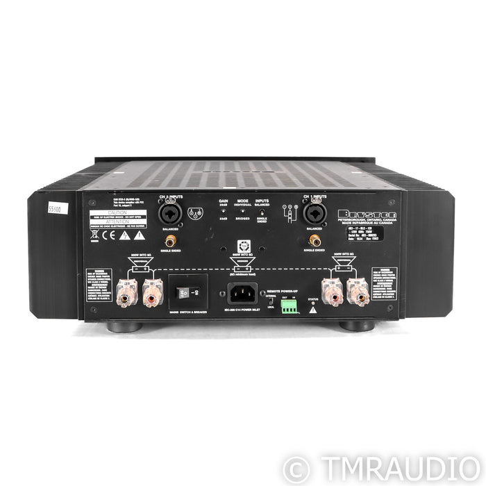 Bryston 4B3 Stereo Power Amplifier; Black