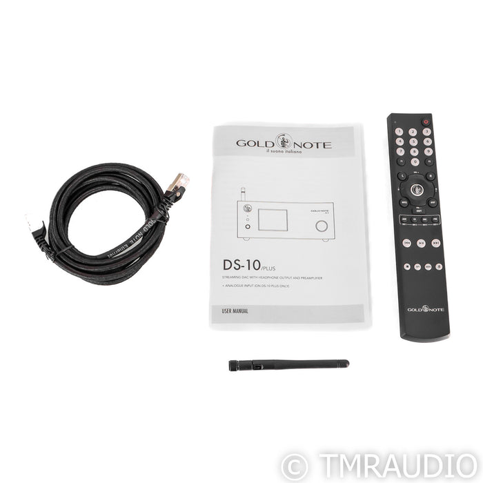 Gold Note DS-10 Plus Wireless Streaming DAC; D/A Converter (Open Box)