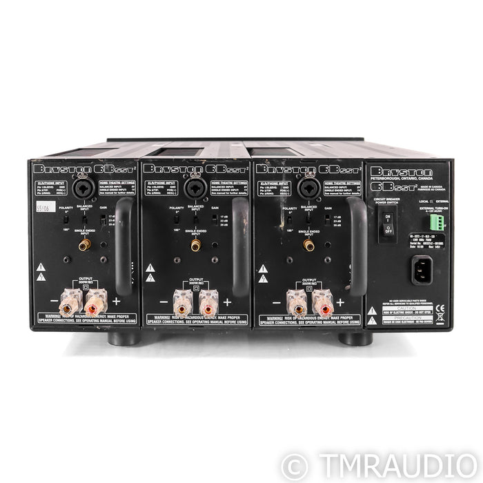 Bryston 6B SST2 3 Channel Power Amplifier