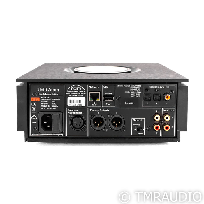 Naim Uniti Atom HE DAC / Network Streamer; Headphone Edition; D/A Converter