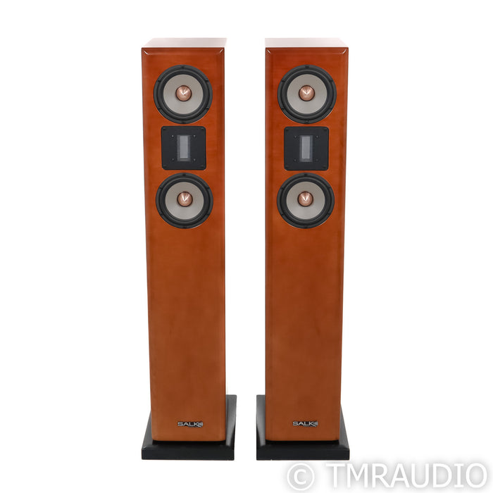 Salk Veracity ST Floorstanding Speakers; Cherry Pair
