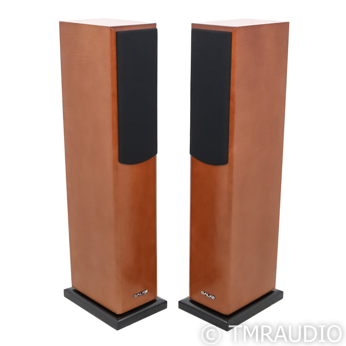 Salk Veracity ST Floorstanding Speakers; Cherry Pair