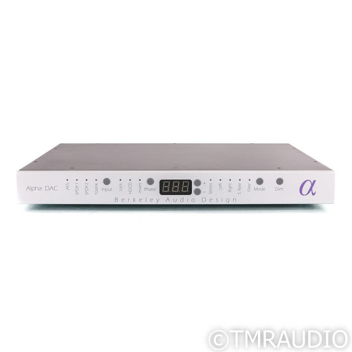 Berkeley Audio Design Alpha DAC Series 2; Rev. 3.00; Upgraded Remote