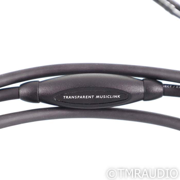 Transparent Audio MusicLink RCA Cables; 2m Pair Interconnects