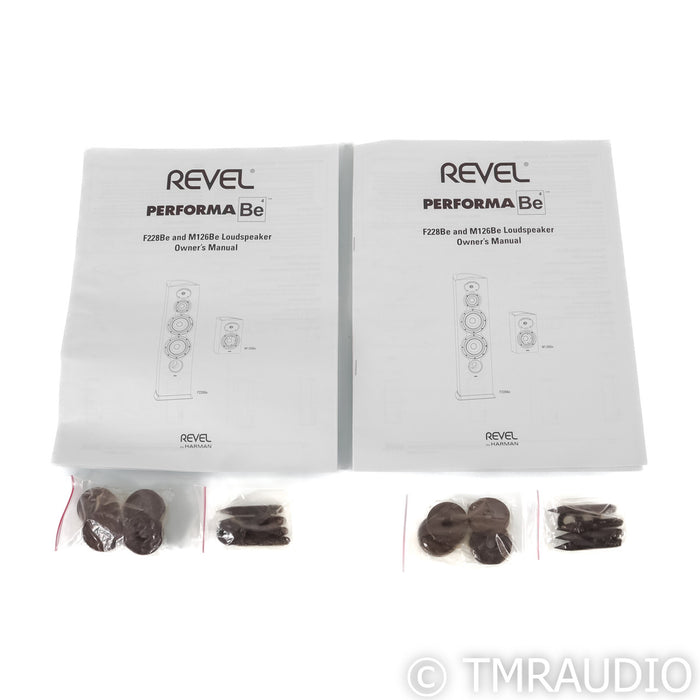 Revel Perfoma F228Be Floorstanding Speakers; Walnut Pair