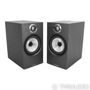 B&W 606 S2 Anniversary Edition Bookshelf Speakers; Black Pair