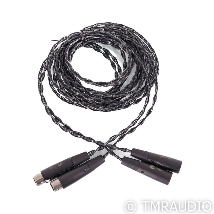 Kimber Kable Carbon XLR Cables; 4m Pair Balanced Interconnects